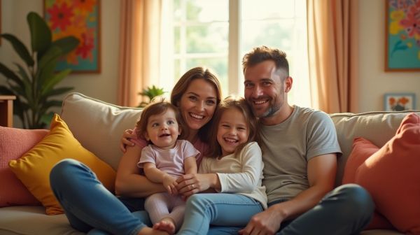 Comment organiser une séance photo famille à domicile épanouissante